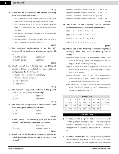 UPSC GEO-Scientist Geochemist PYQ Books Paper 1-General Studies & Paper 2-Chemistry (2020 to 2025) Topic and Sub Topic Wise Previous Year Solved Papers 2025 [Set Of 2 Books]
