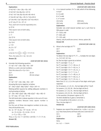 CSIR NET General Aptitude Book 2025 Previous Years Questions Paper with Detailed Solutions Comprehensive Theory & Practice Questions