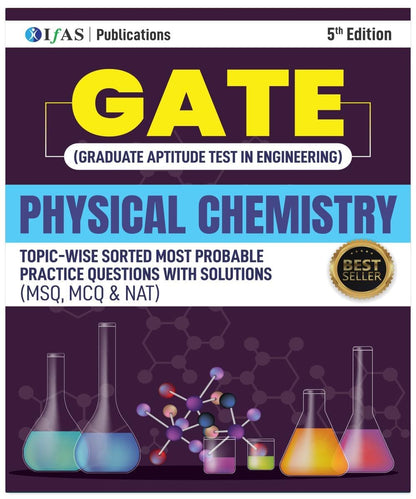 GATE Chemistry 2026 Books (Set of 4 Books) Inorganic, Organic, Physical Chemistry & GATE General Aptitude Books Topic Wise Sorted Practice Questions with Detailed Solutions