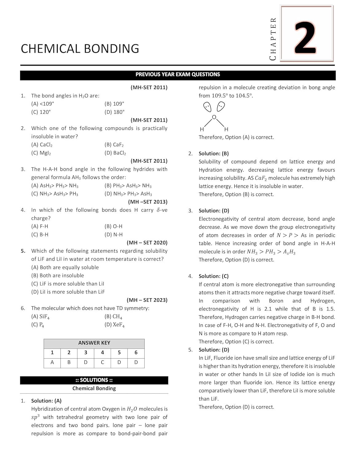 SET Chemistry PYQ Book 2026 Chemical Science Previous Year Solved Papers (2011-2024) Complete Syllabus Topic wise Sorted with Detailed Solutions