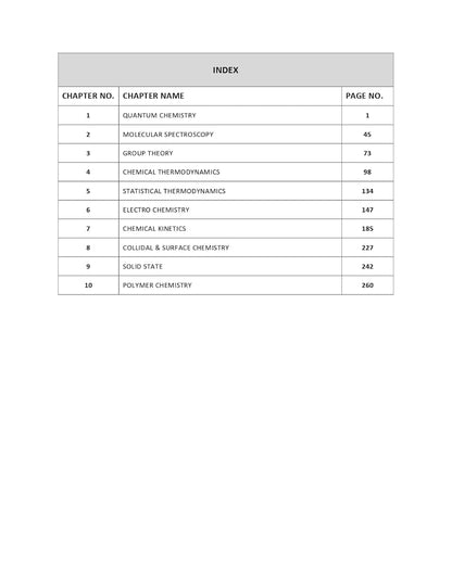 SET Chemistry Organic, Inorganic & Physical Combo Books (Set of 3) - Topicwise sorted Chemical Science Previous Year Questions solved Paper