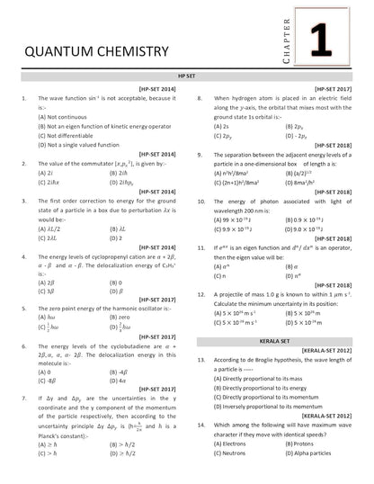 SET Chemistry Organic, Inorganic & Physical Combo Books (Set of 3) - Topicwise sorted Chemical Science Previous Year Questions solved Paper