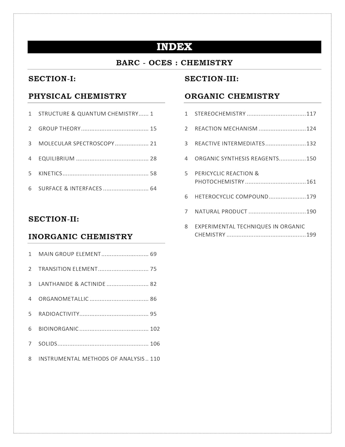 BARC OCES Chemistry Book- Most Probable Practice Questions with Solutions, Topic-Wise Sorted 1000+ Practice questions Solved Papers