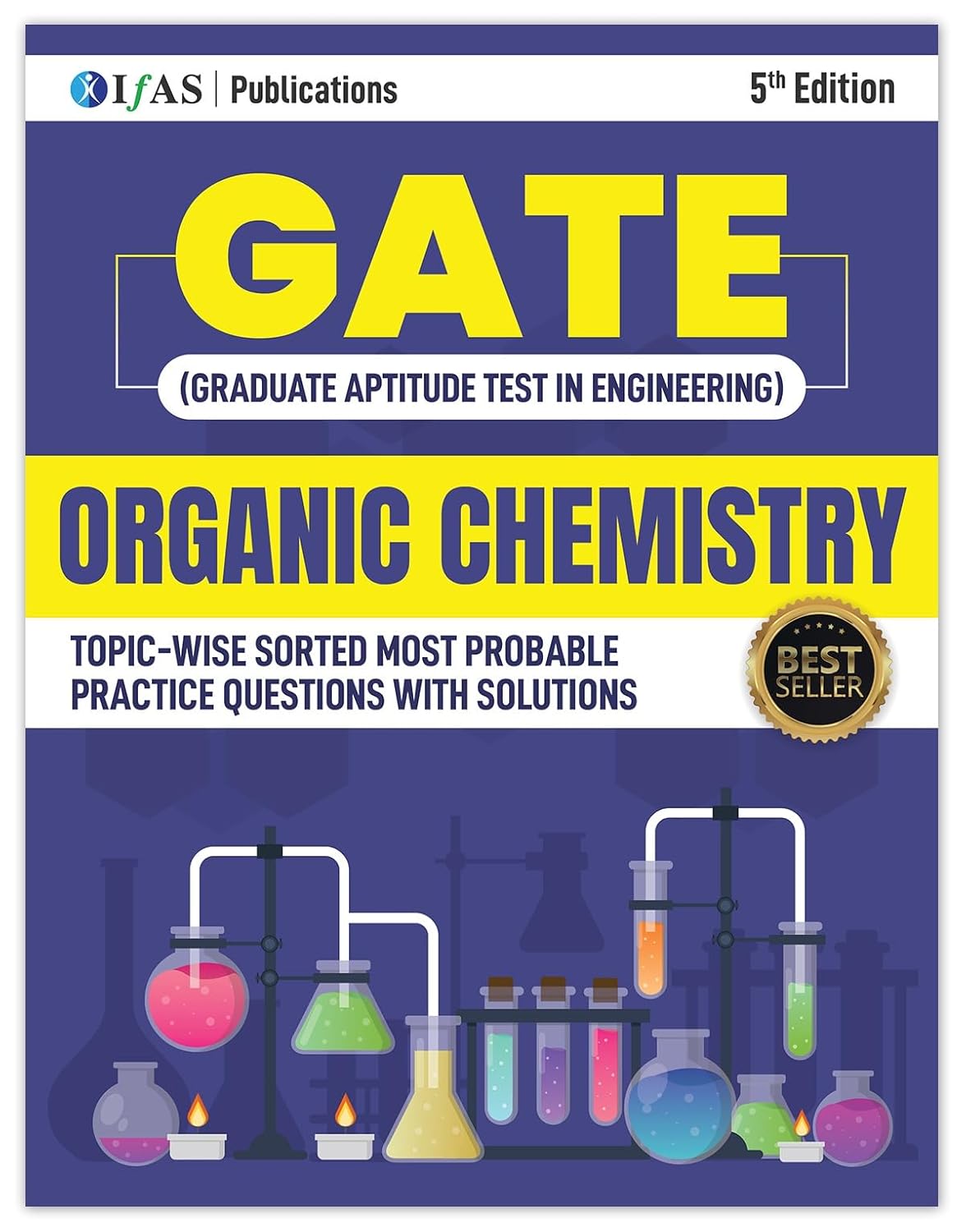 GATE Chemistry 2026 Books (Set of 4 Books) Inorganic, Organic, Physical Chemistry & GATE General Aptitude Books Topic Wise Sorted Practice Questions with Detailed Solutions