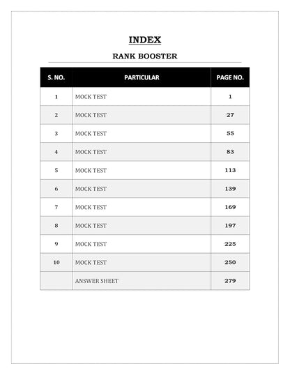 CSIR NET Chemical Science Book 2025- Mock Test Papers for Rank Booster