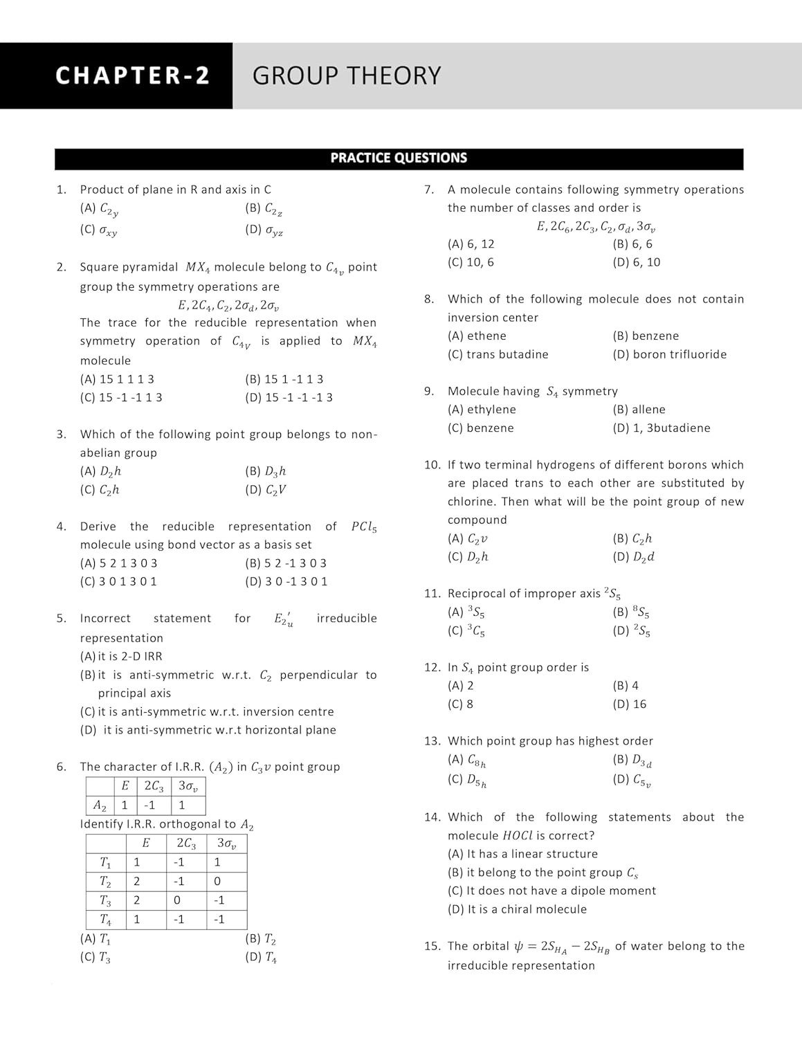 BARC OCES Chemistry Book- Most Probable Practice Questions with Solutions, Topic-Wise Sorted 1000+ Practice questions Solved Papers