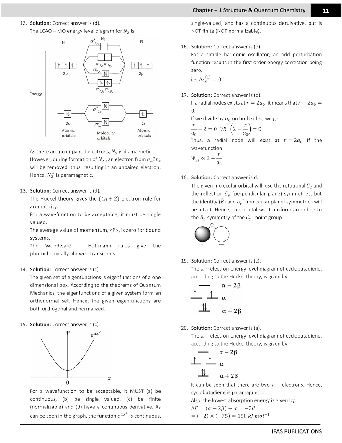 GATE Chemistry PYQ Book 2026 Previous Year Solved Papers 26 Years' (2000 to 2025) Topic Wise Sorted with Detailed Solutions