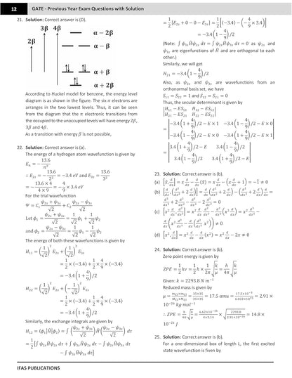 GATE Chemistry PYQ Book 2026 Previous Year Solved Papers 26 Years' (2000 to 2025) Topic Wise Sorted with Detailed Solutions