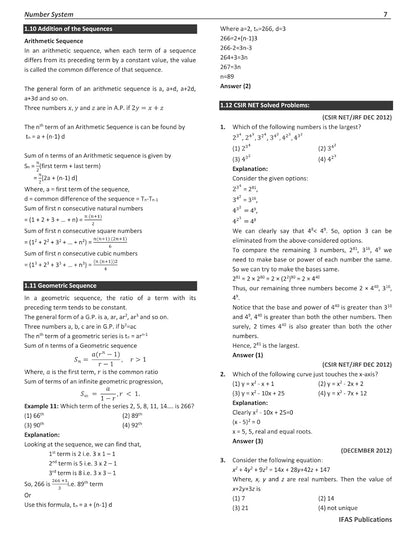 CSIR NET General Aptitude Book 2025 Previous Years Questions Paper with Detailed Solutions Comprehensive Theory & Practice Questions