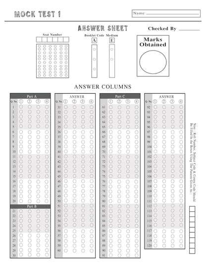 CSIR NET Chemical Science Book 2025- Mock Test Papers for Rank Booster