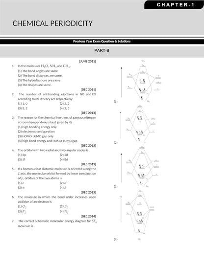 CSIR NET Chemical Science PYQ Book Chemistry Previous Year Questions Papers with Detailed Solutions 15 Years (2011 to June 2025)