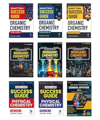 CSIR NET Chemical Science Book - Chemistry Complete Study Materials with Theory & Practice  Notes (9 Books )  | Concept Books for NTA CSIR UGC NET/JRF, GATE, SET & TIFR Chemistry Examinations in India