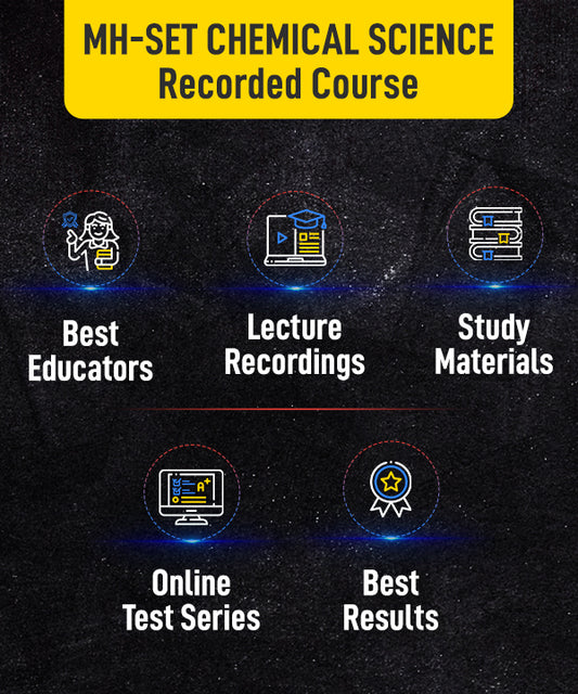 MH-SET Chemical Sciences recorded online course  (Hinglish)