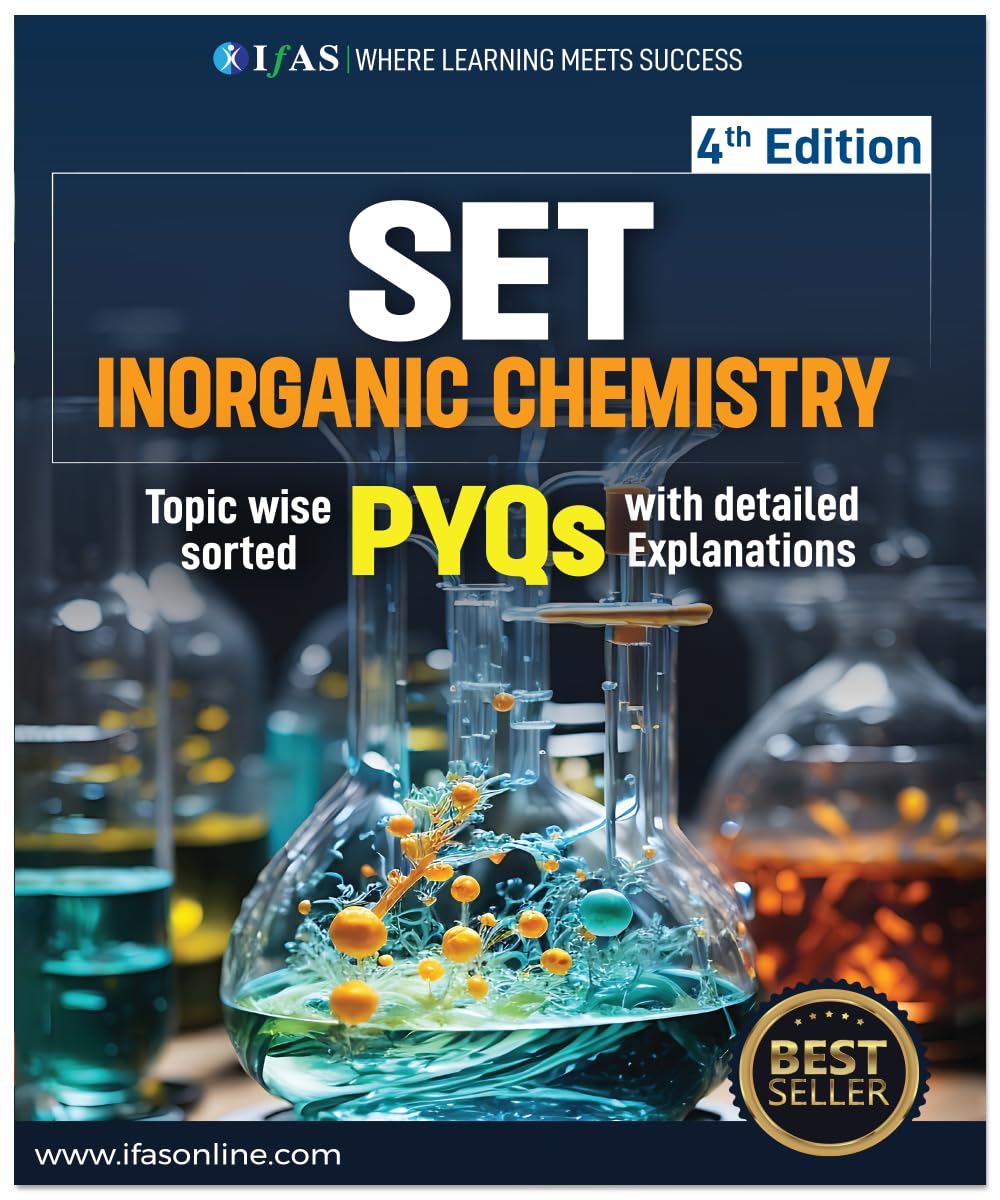 SET Inorganic Chemistry PYQ Book - SET Chemical Science Previous Years Questions with Solutions