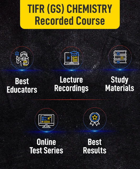 TIFR (GS) Chemistry recorded online course (Hinglish)